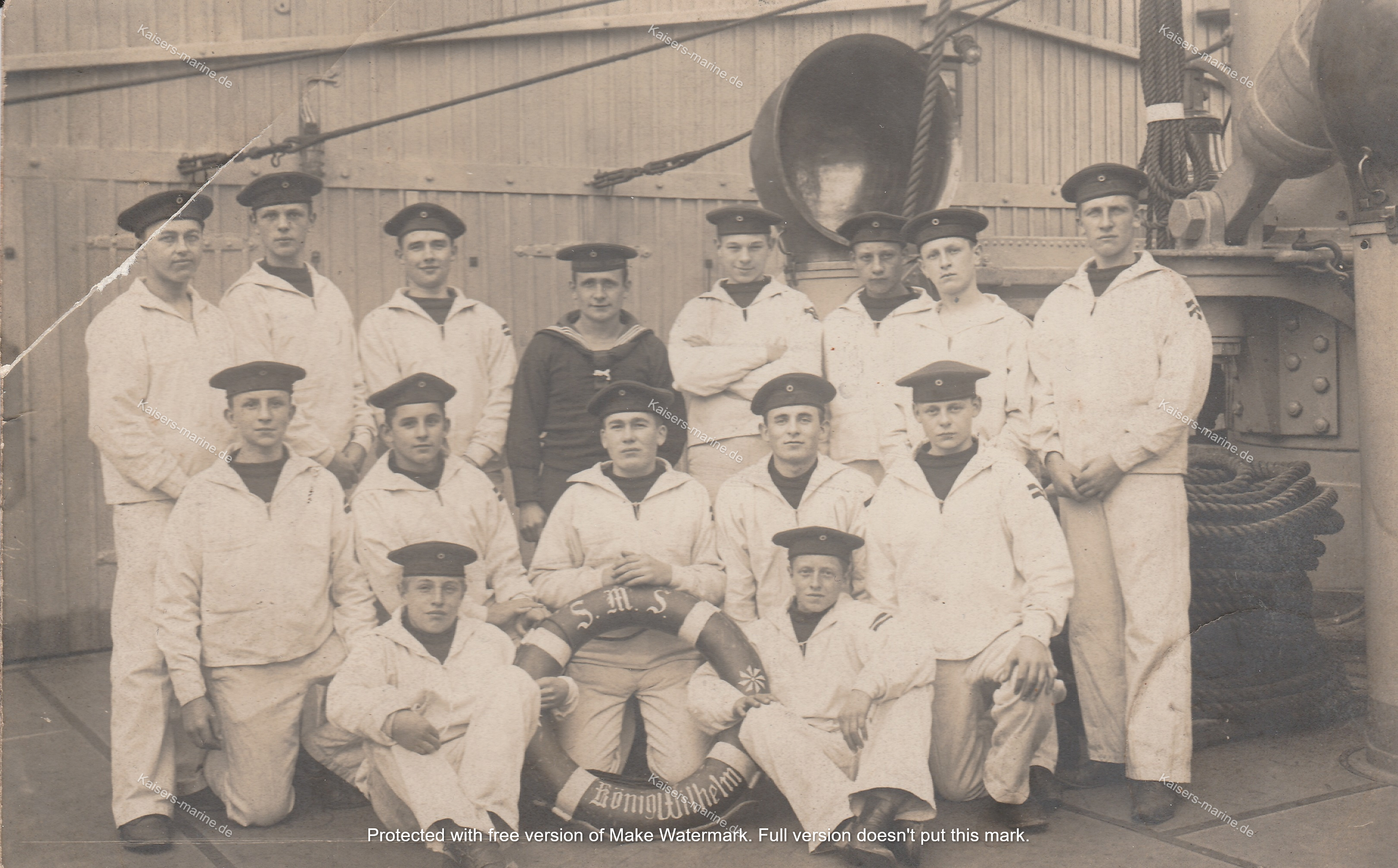 Kaisers Marine Sammlung SMS KÖNIG WILHELM